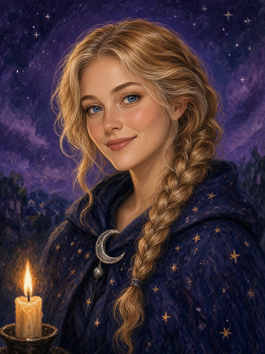 Heks Anke, a young witch from Salem